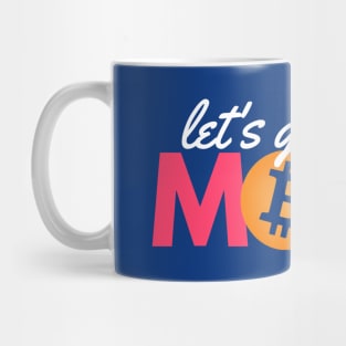 Bitcoin - let's go to the moon Mug